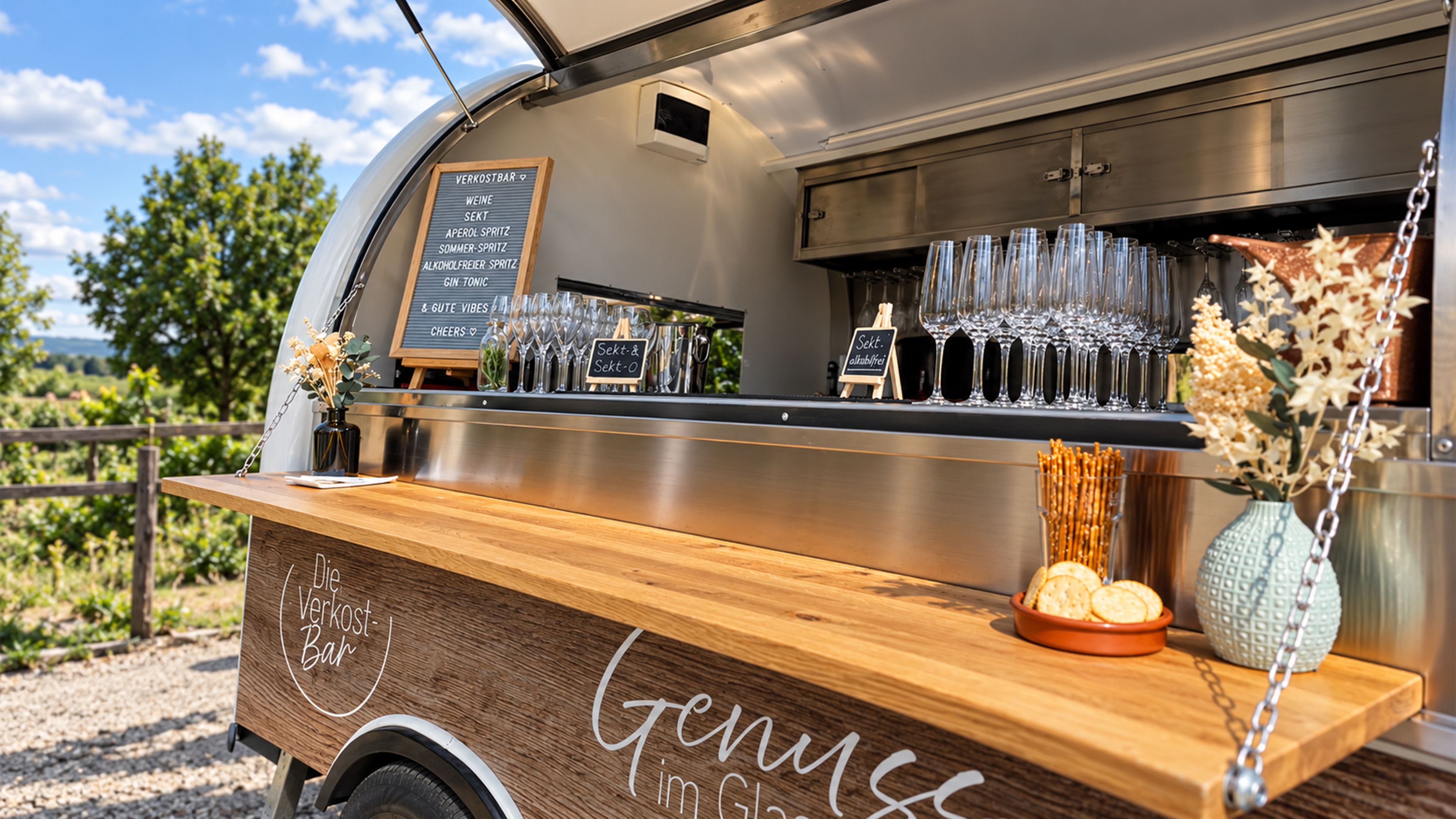 Die Genuss Bar von Kalkbrenner Events