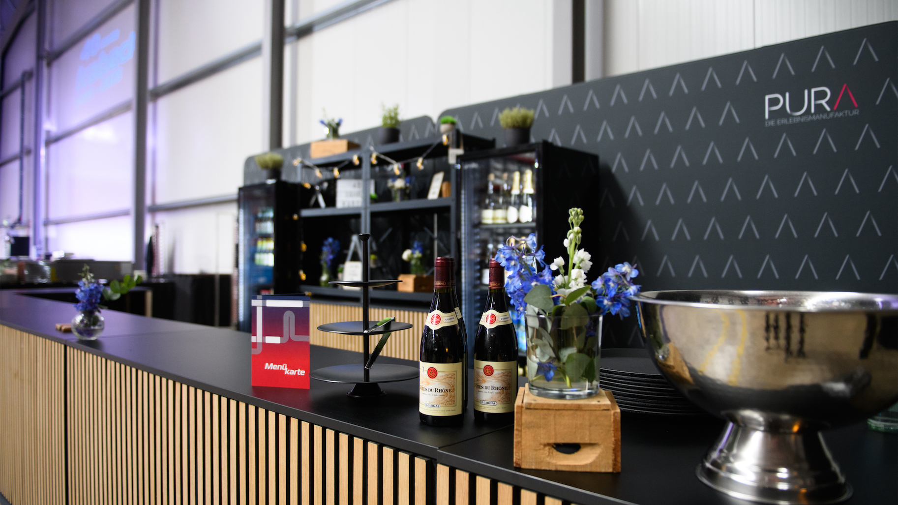 Kaffee und Getr&auml;nke Bar von Pura