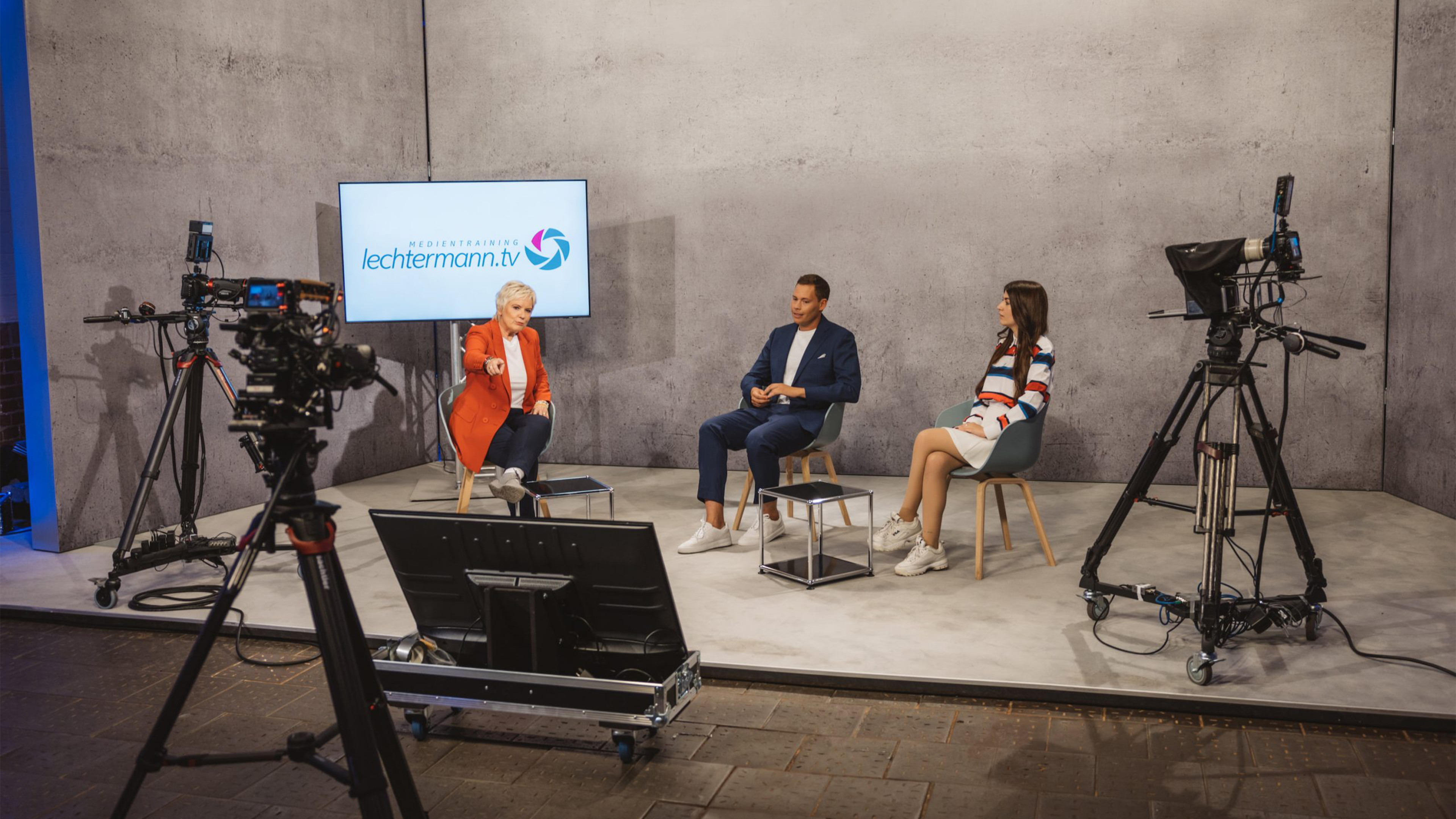 Dreh einer TV-Sendung