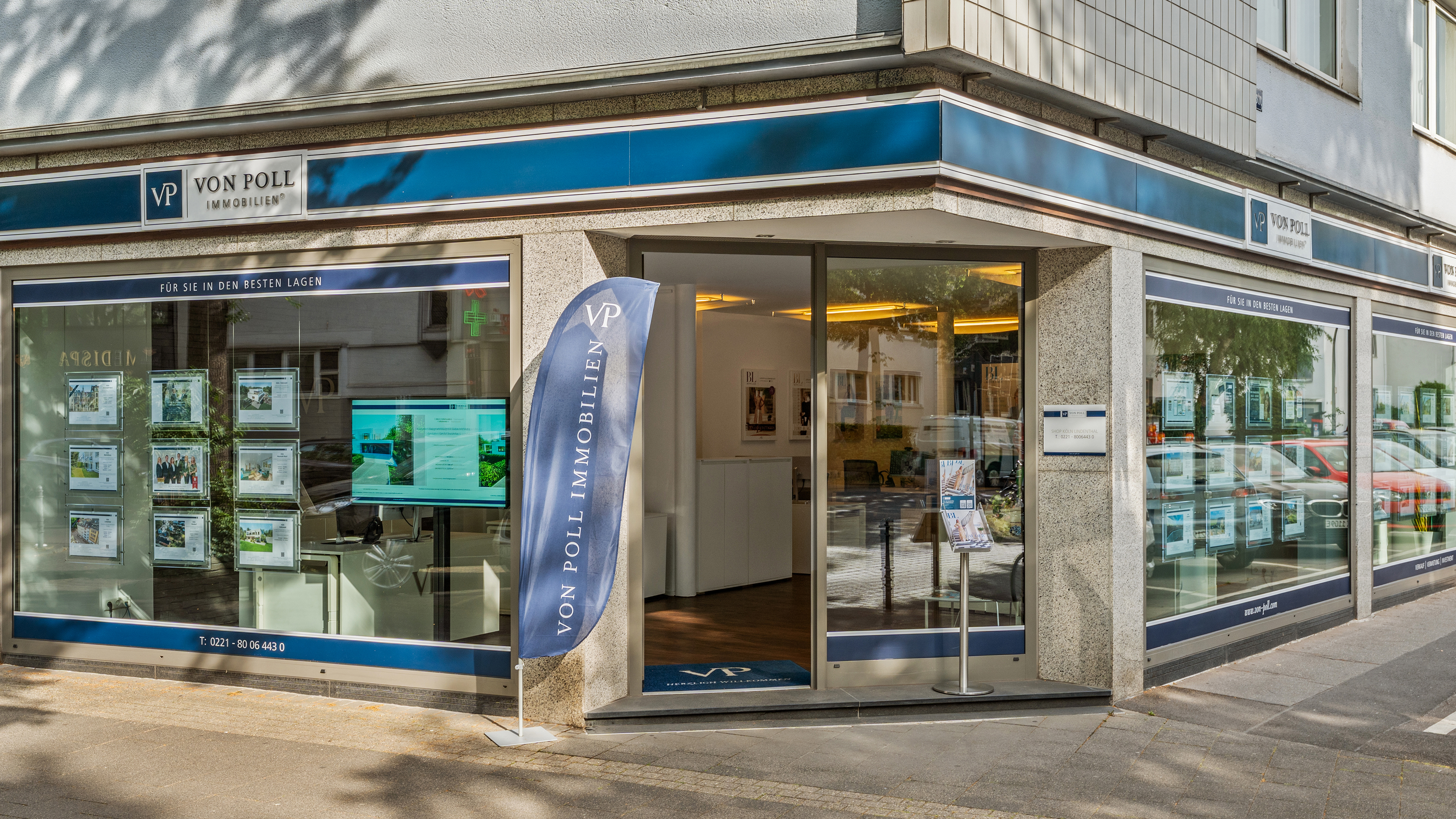 Außenansicht von Poll Immobilien Lindenthal