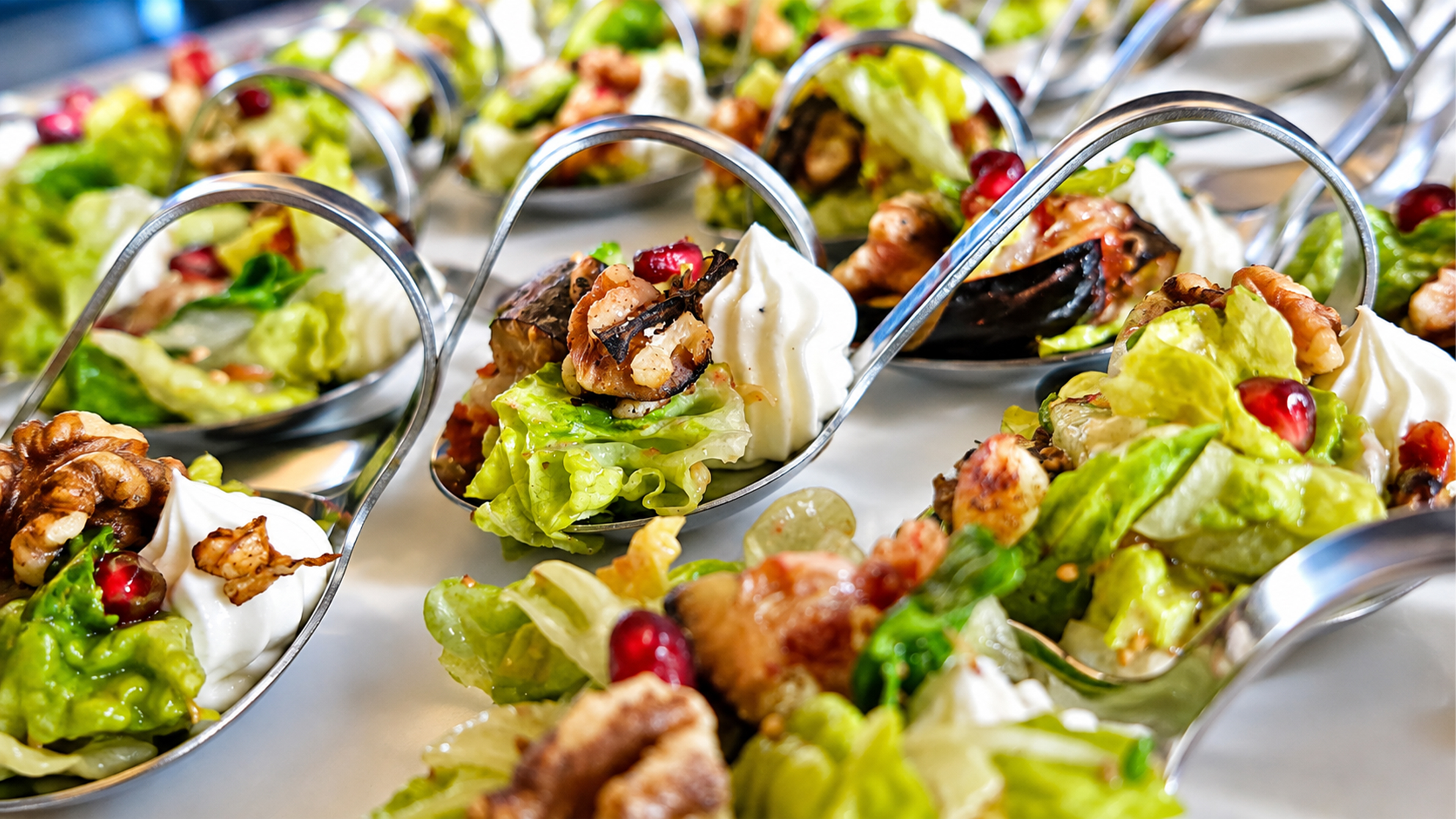 Frisch zubereitetes Fingerfood von das-culinarium für Catering und Veranstaltungen in Lübeck