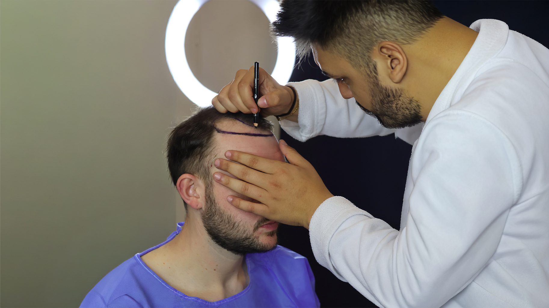 Haartransplantation - OP Vorbereitung - Hair College