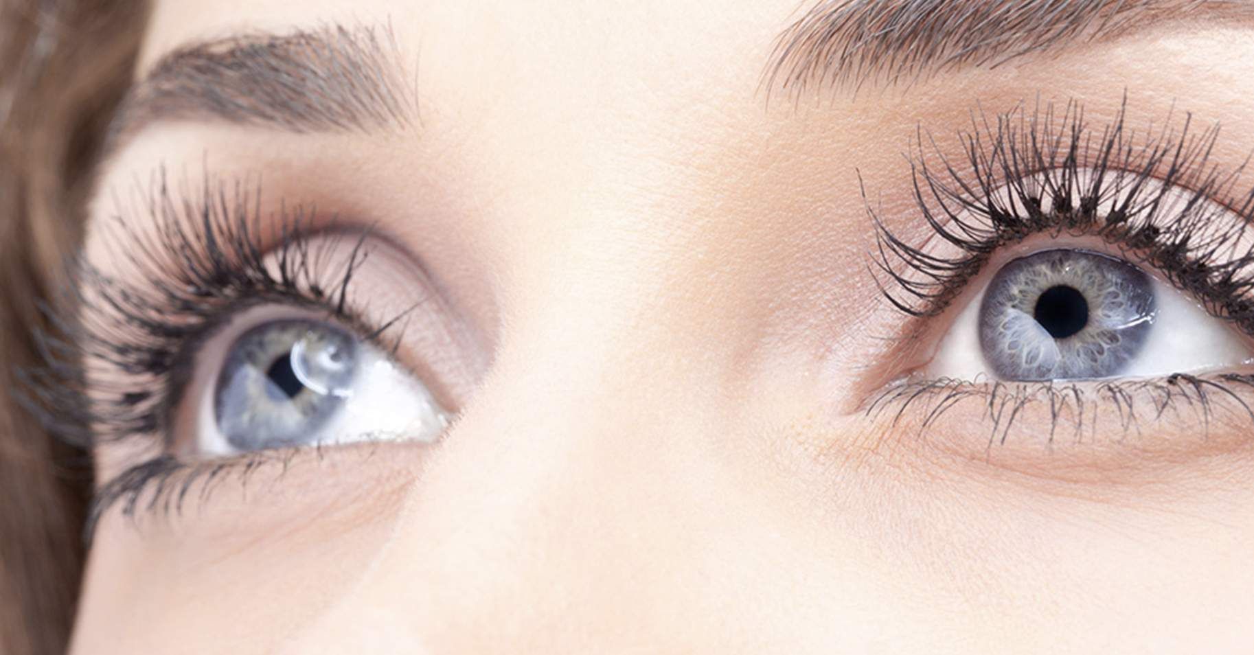 Augenpartie einer Kundin mit Kontaktlinsen &ndash; nat&uuml;rliches Sehen durch professionelle Beratung und Anpassung