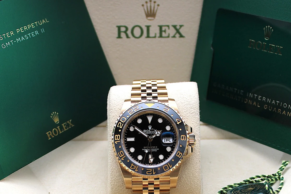 Rolex Uhr mit Originaldokumenten und Box