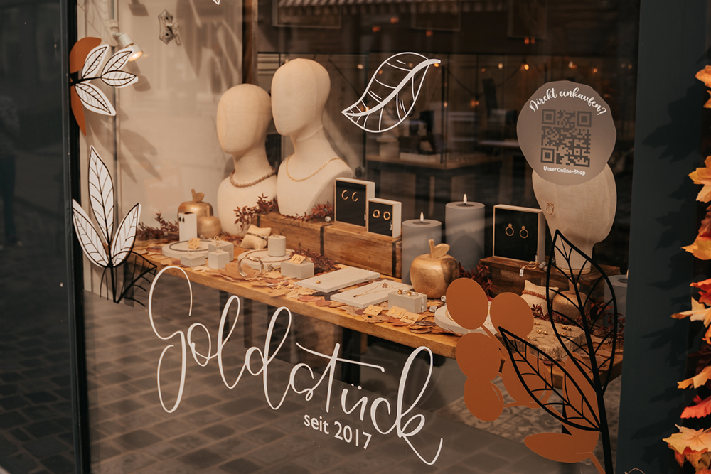 Gesch&auml;ftsansicht Goldschmiede Goldst&uuml;ck