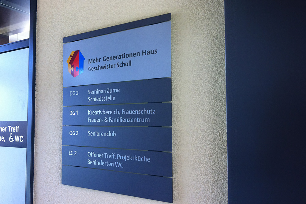 Wegeleitsystem im Krankenhaus