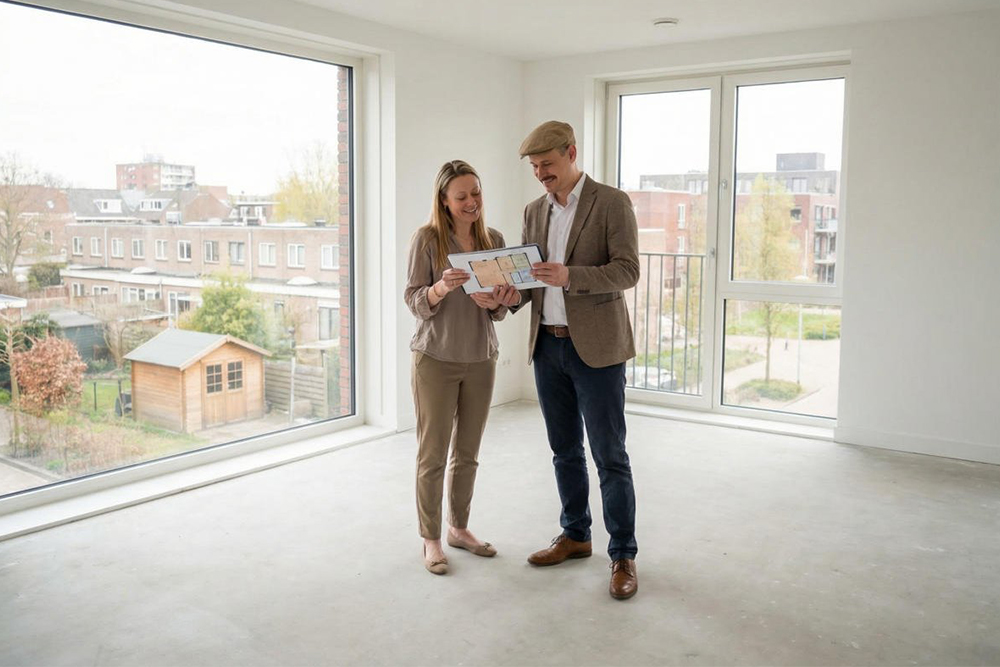 Wohnungsbesichtigung mit Reidelbach Immobilien