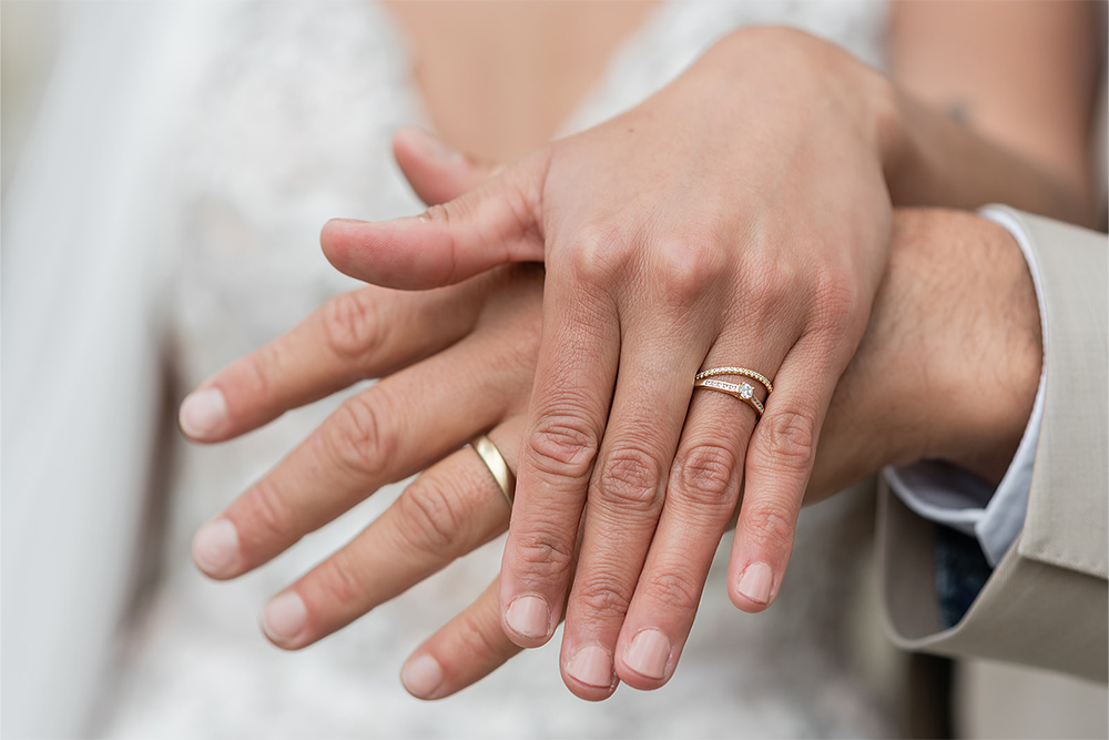 Verlobungs- und Ehering