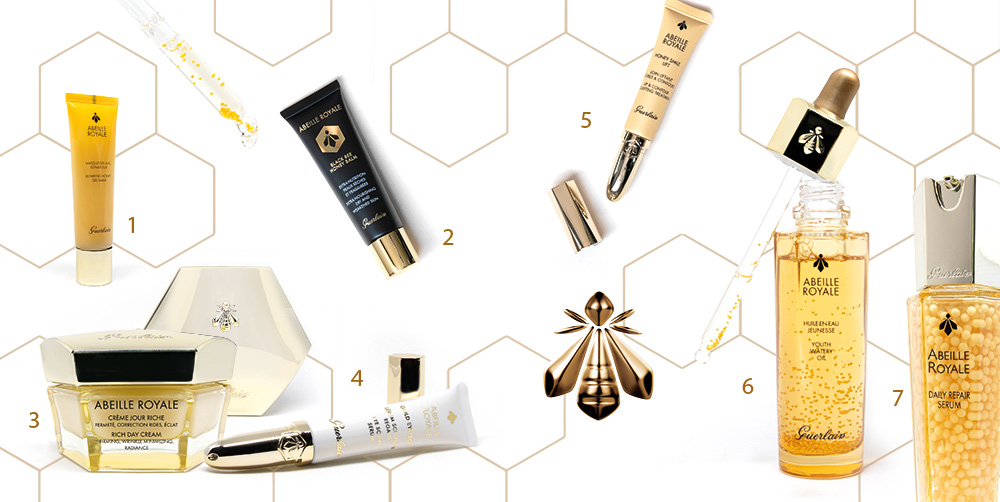 Stilpunkte-Blog: Produktauswahl aus der Pflegeserie Abeille Royale von Guerlain