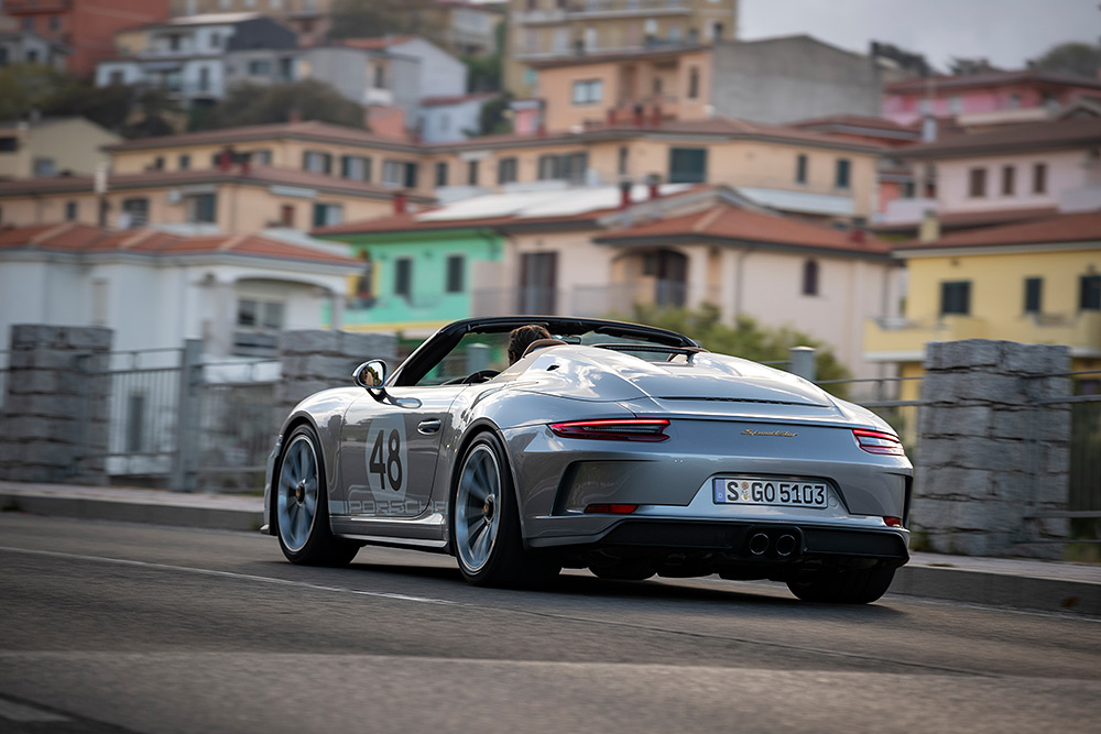 Stilpunkte-Blog: Porsche 911 Speedster Modell 991 in Sonderausführung Heritage-Design.