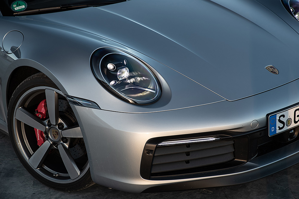 Stilpunkte-Blog: Markante Front, der neue Porsche 911 Carrera S