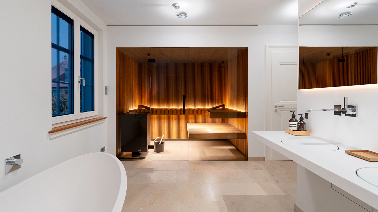 Design Sauna, maßgefertigte Sauna, Luxussauna,