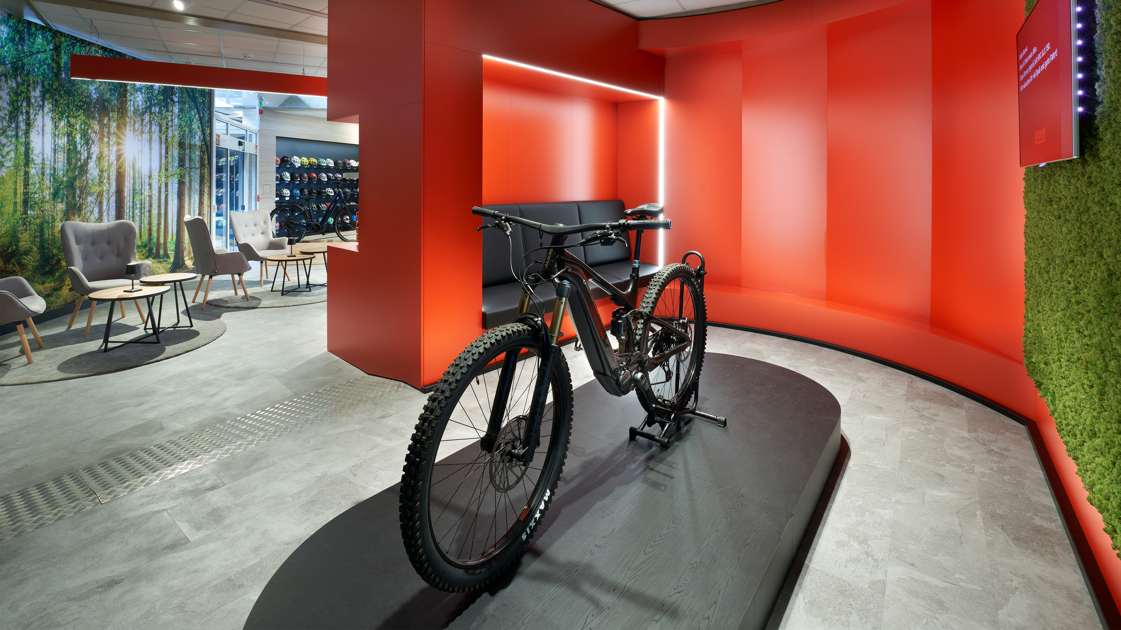 Fahrradhändler, Schlösser, Fahrradgeschäft, Mountainbike, E-Bike